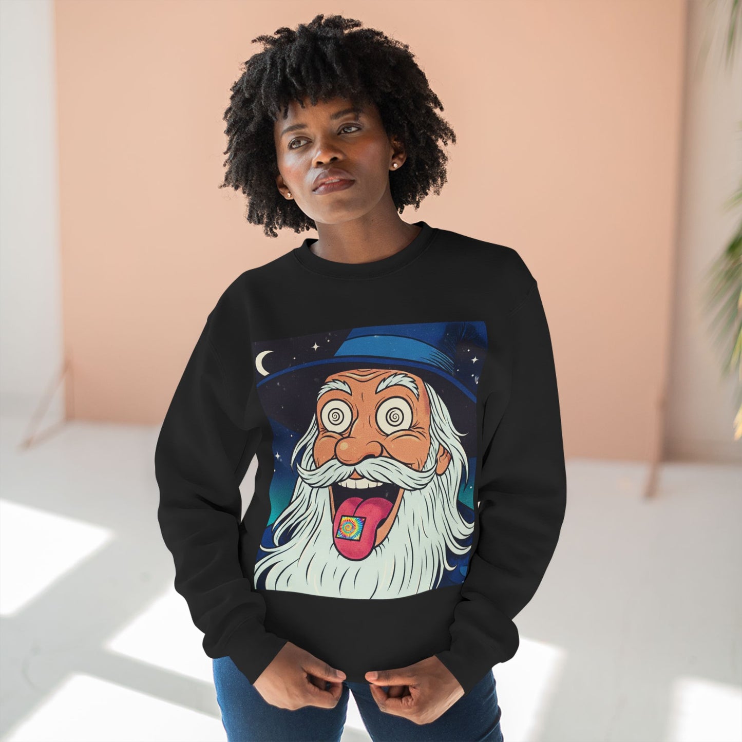 Cosmic Wizard - unisex crewneck sweatshirt