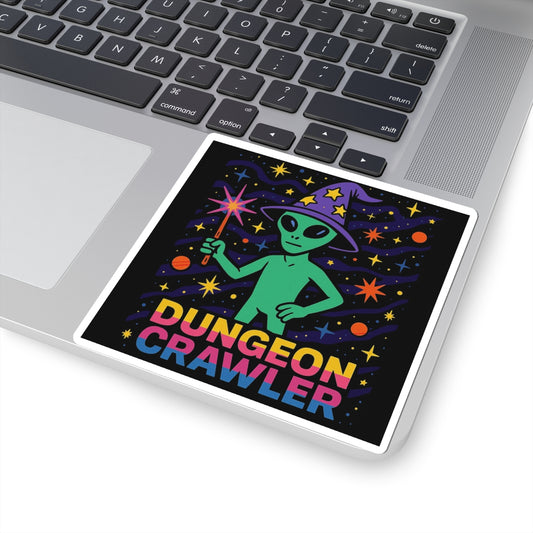 Alien mage D.C - Kiss Cut Stickers