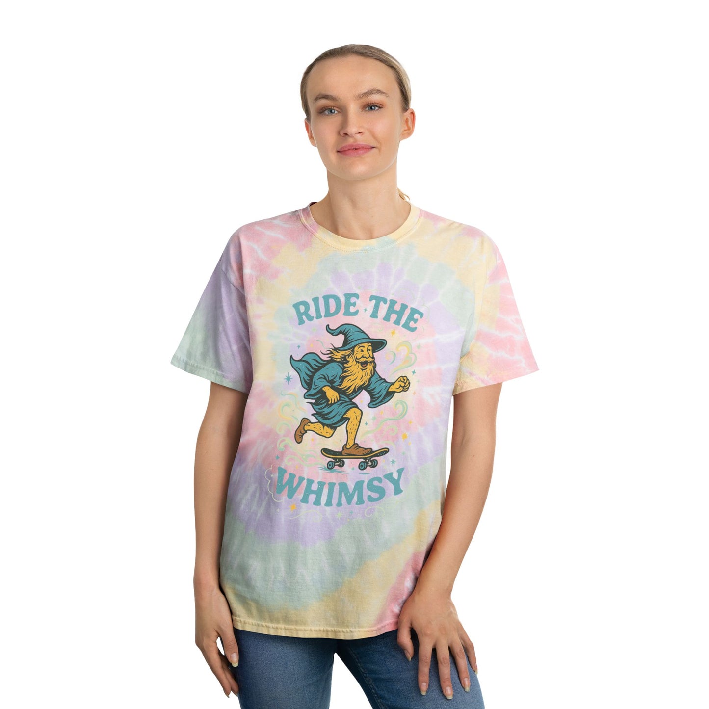 Ride the Whimsy tie-dye - unisex tee