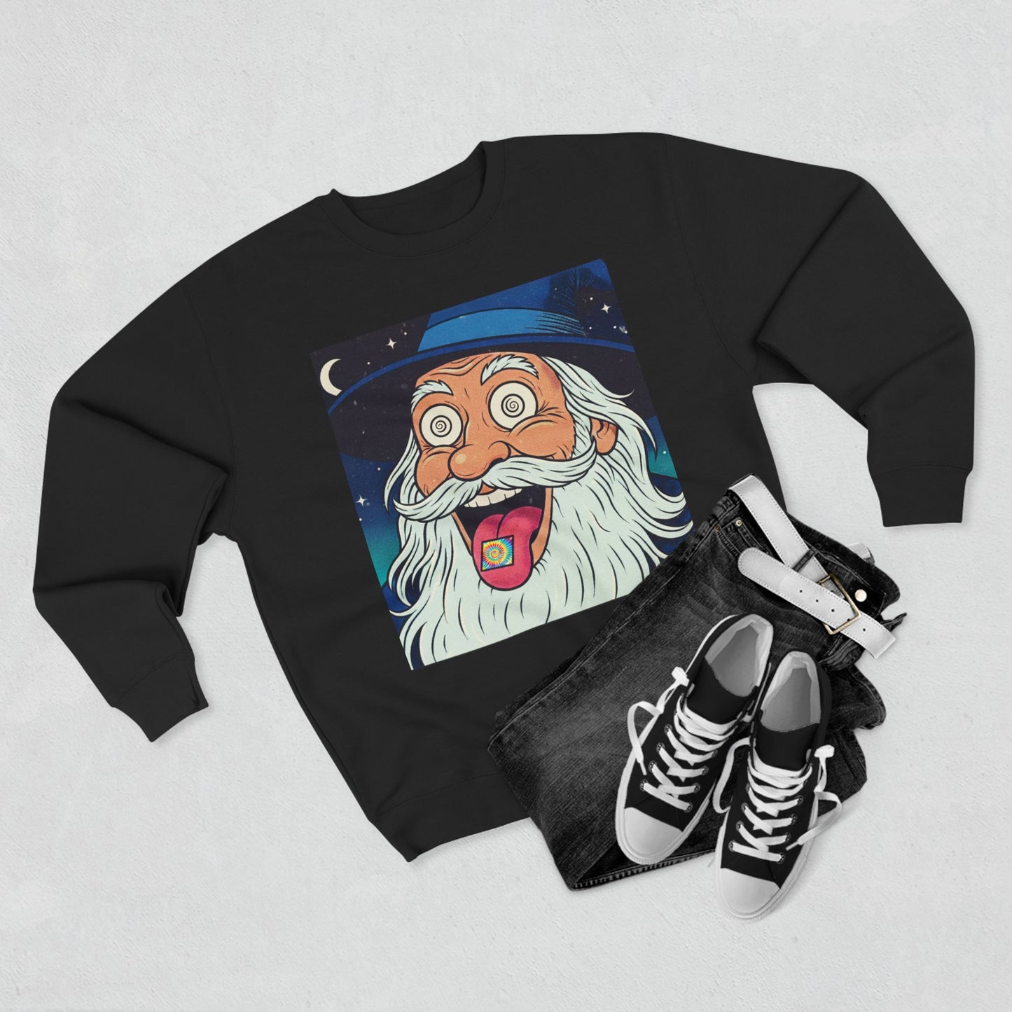Cosmic Wizard - unisex crewneck sweatshirt