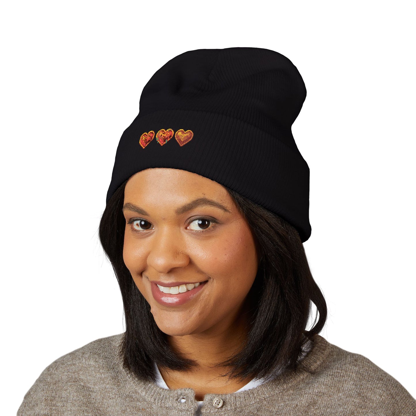 Dungeon Hearts — Classic Cuffed Beanie (Embroidered)