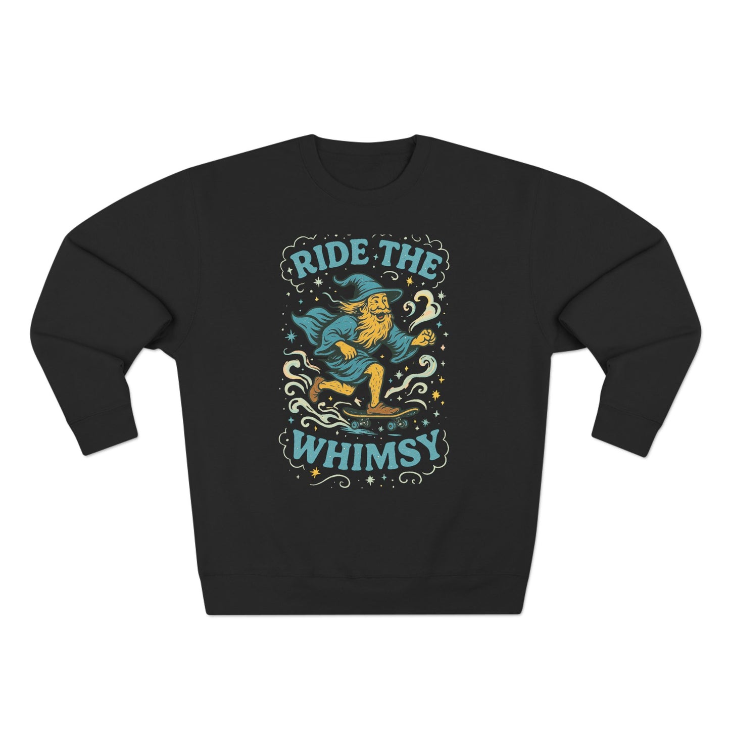 Ride the Whimsy - Unisex Crewneck Sweatshirt