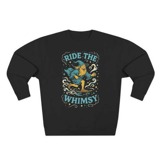 Ride the Whimsy - Unisex Crewneck Sweatshirt