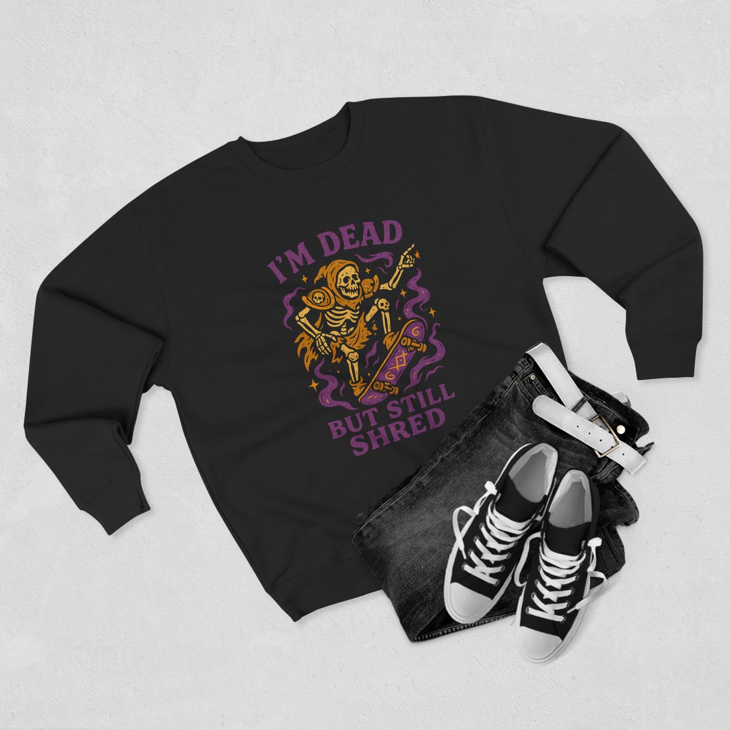 Dead shred - unisex crewneck sweatshirt