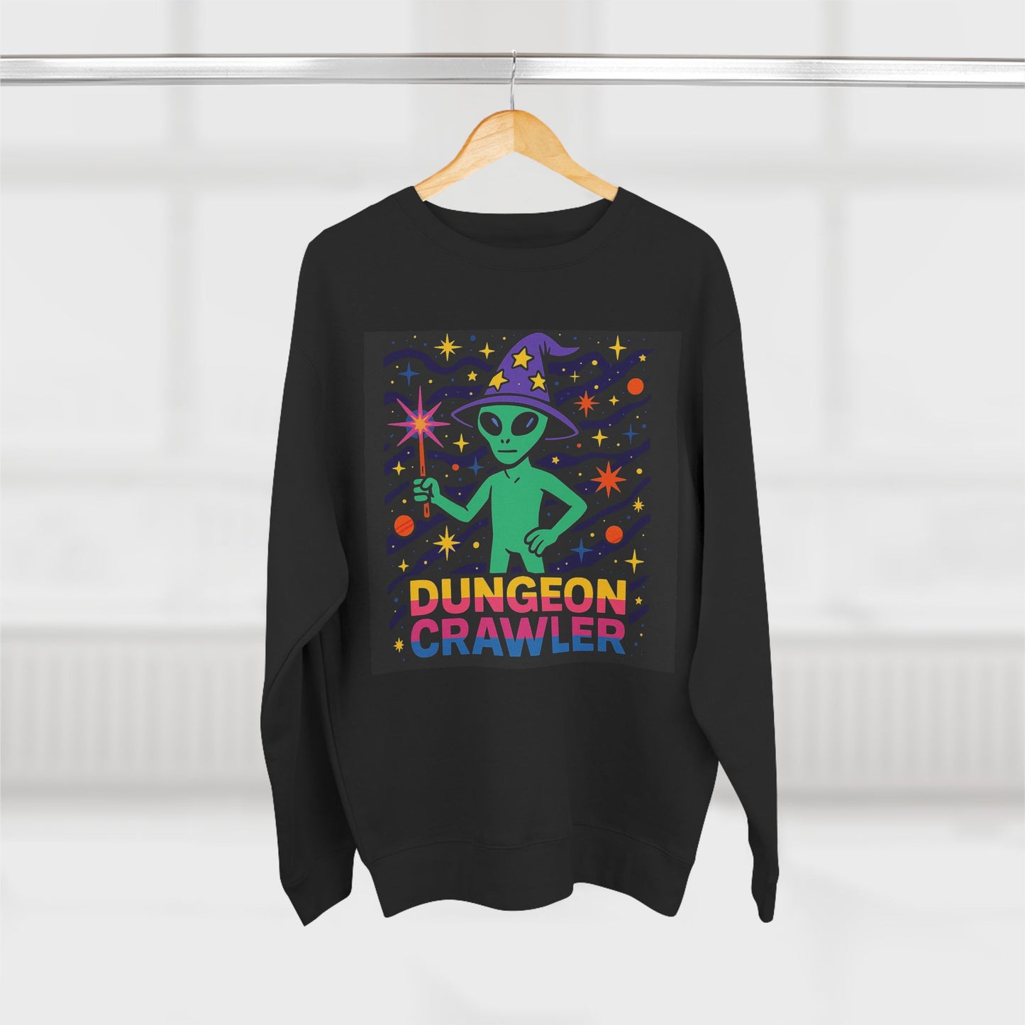 Alien mage D.C - unisex crewneck sweatshirt