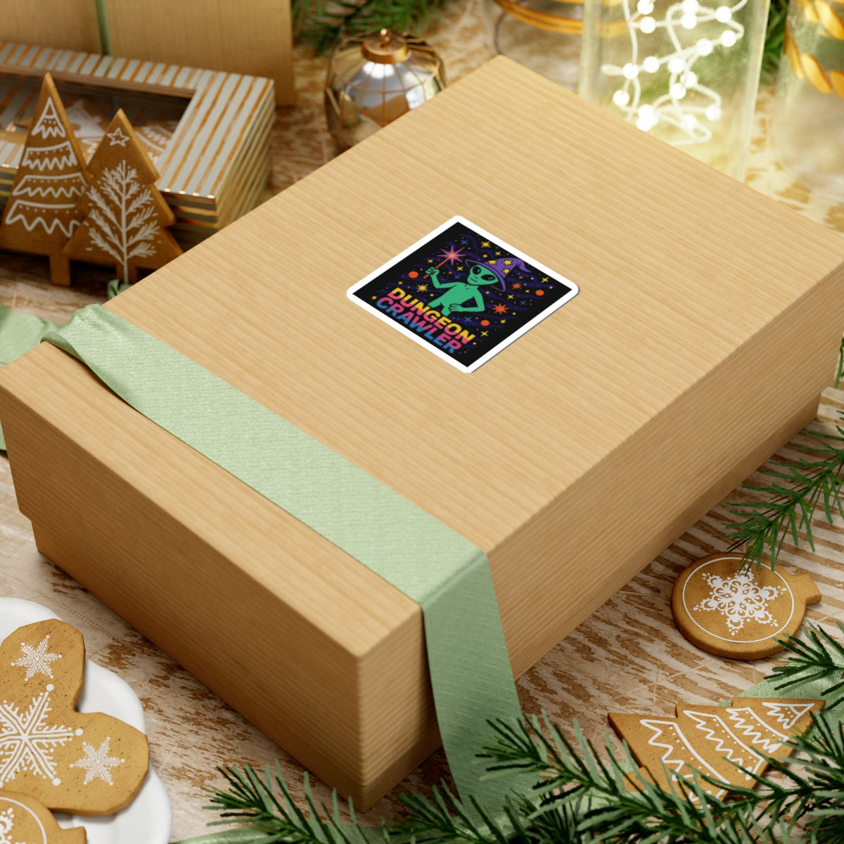 Alien mage D.C - Kiss Cut Stickers