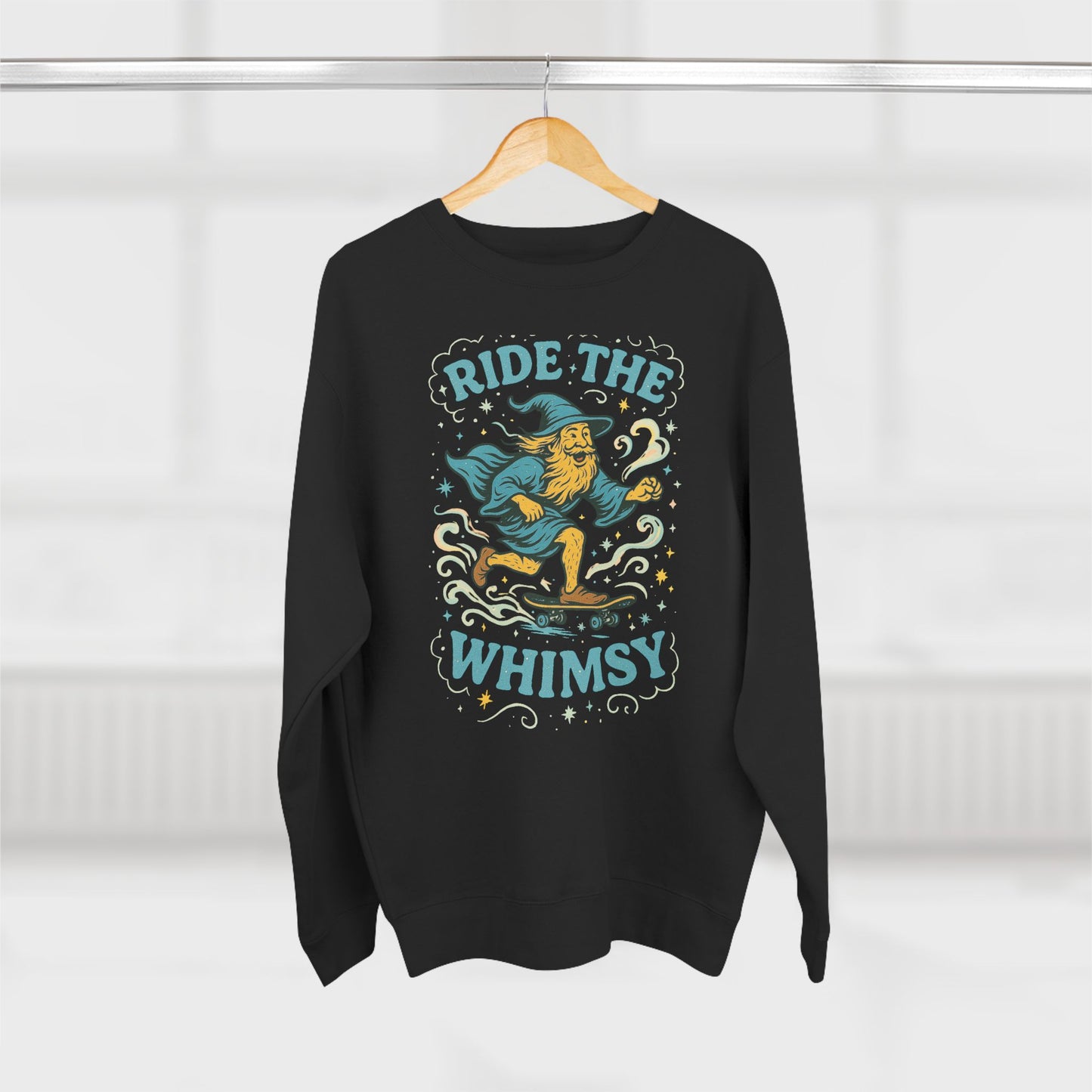 Ride the Whimsy - Unisex Crewneck Sweatshirt