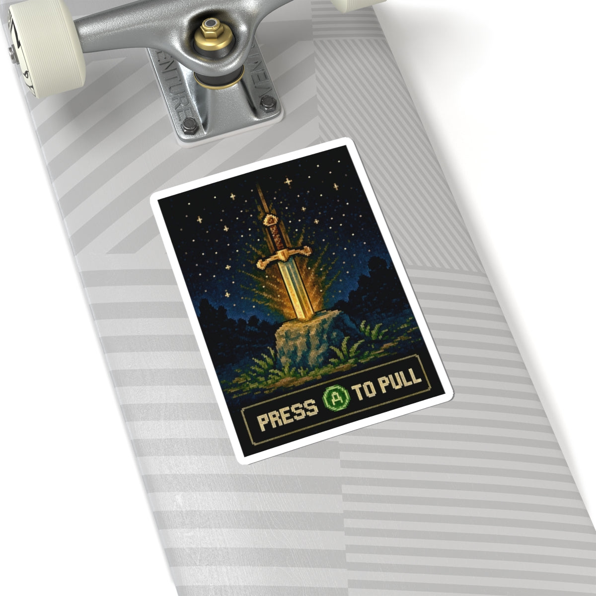 Sword in stone - Kiss Cut Sticker