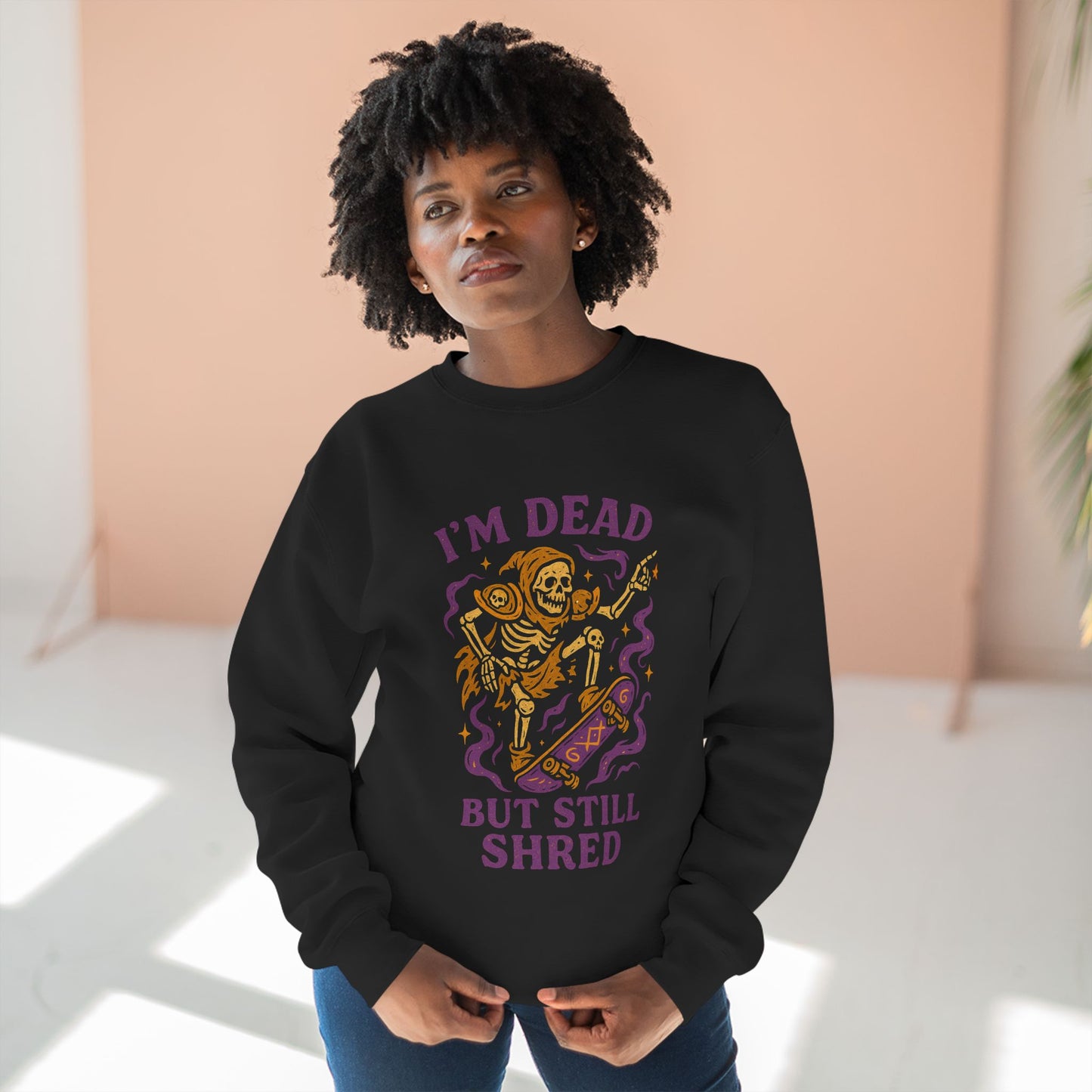 Dead shred - unisex crewneck sweatshirt