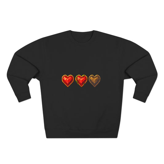 Dungeon hearts - unisex crewneck sweatshirt