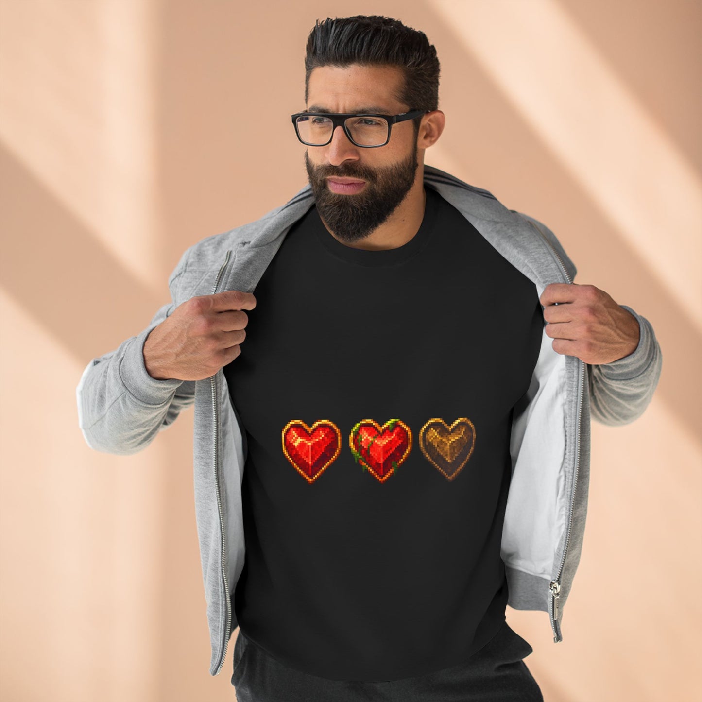 Dungeon hearts - unisex crewneck sweatshirt