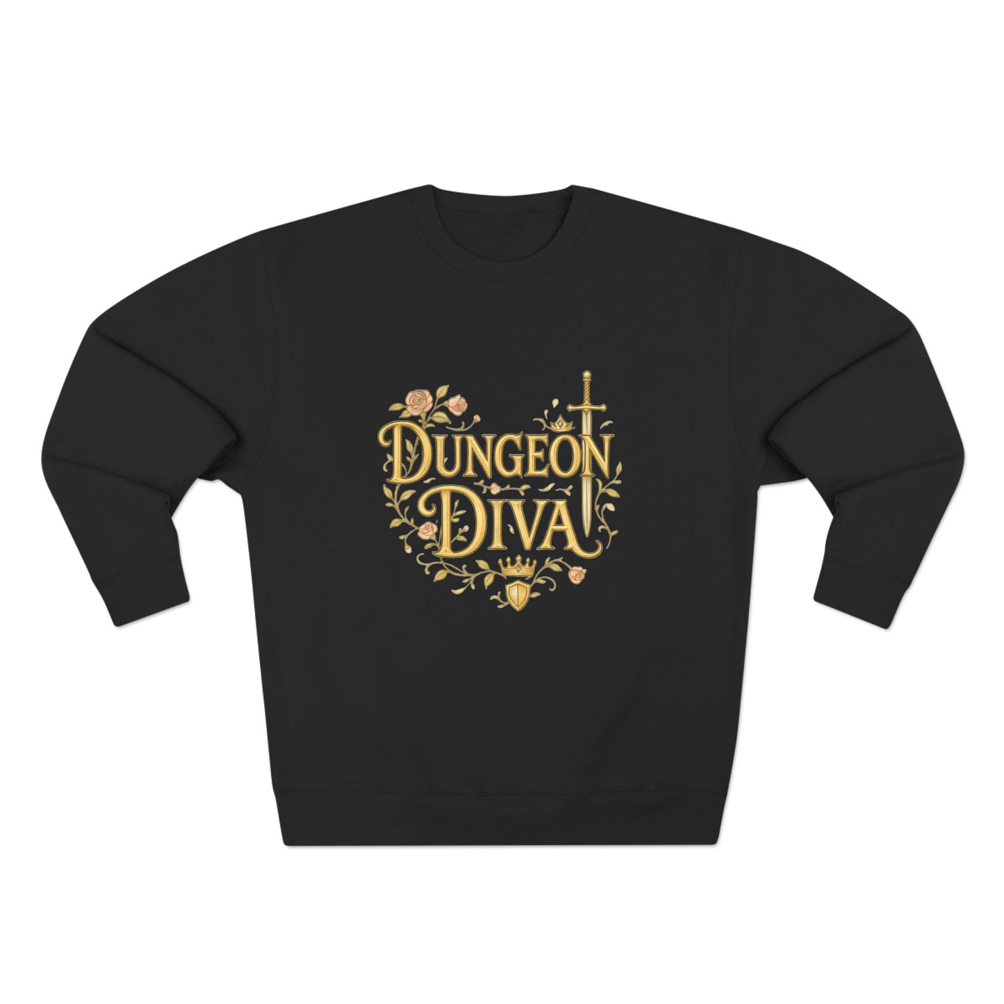 Dungeon Diva — Unisex Crewneck Sweatshirt