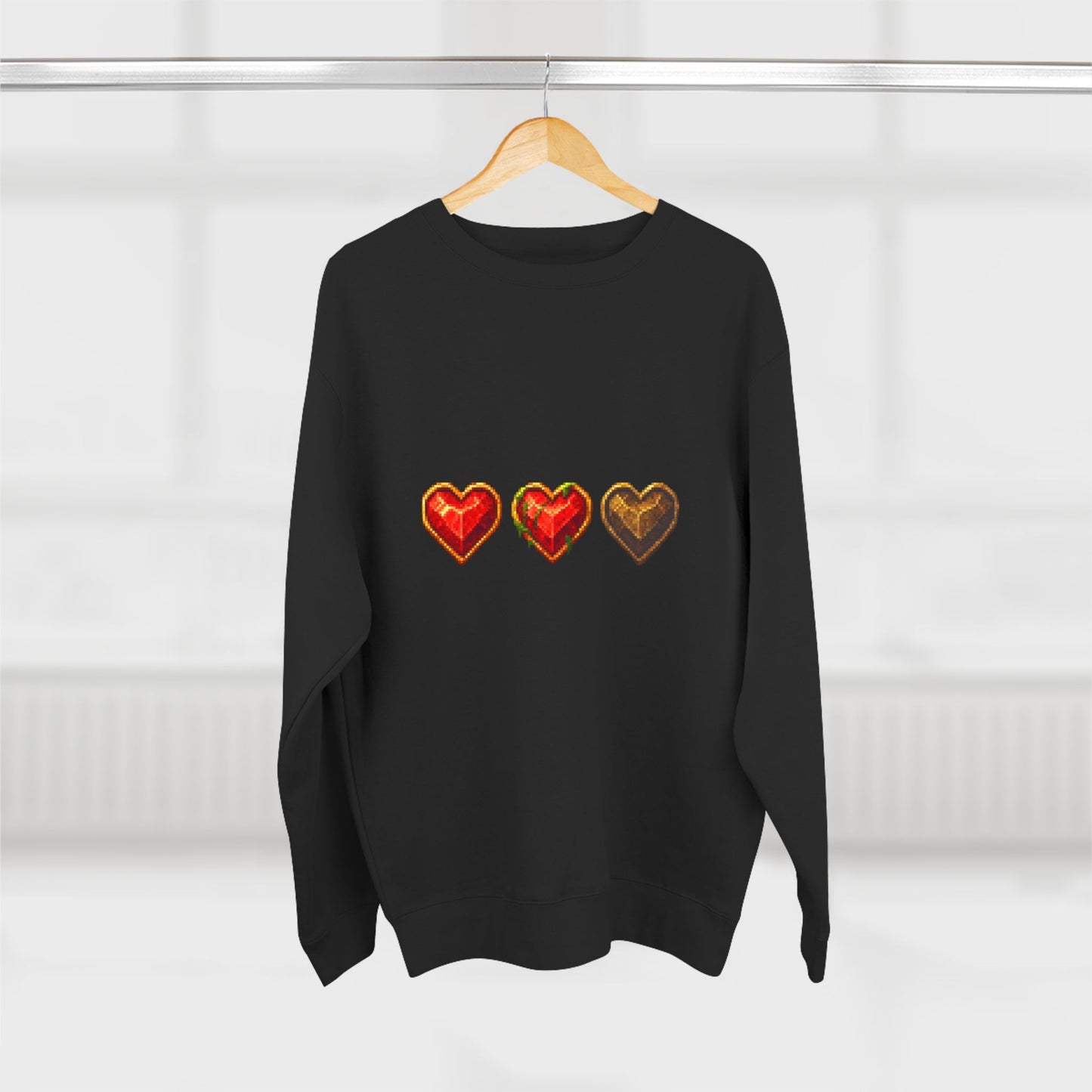 Dungeon hearts - unisex crewneck sweatshirt