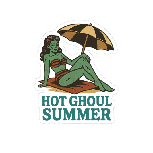 Hot Ghoul Summer — Kiss-Cut Sticker