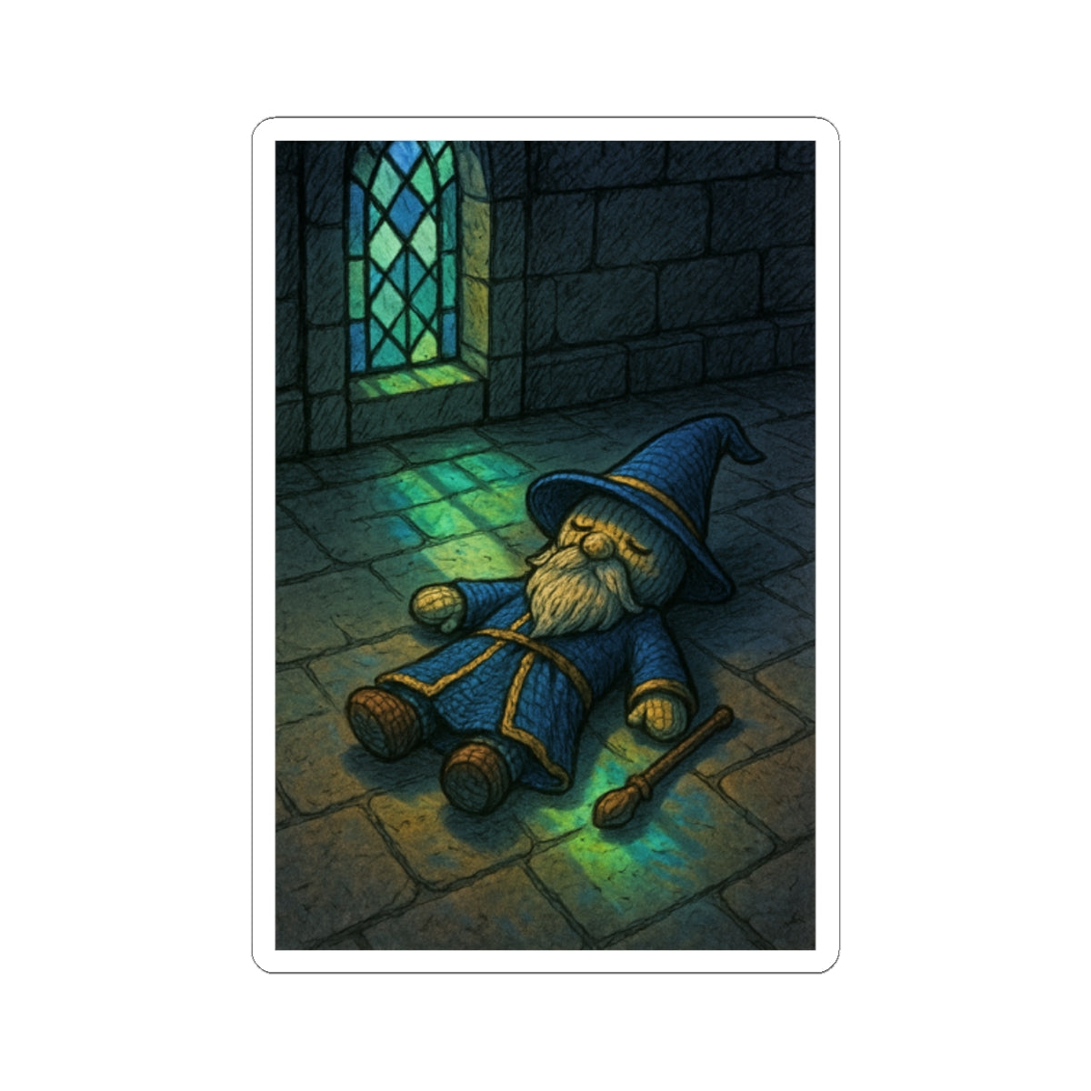 Forgotten Mage- Kiss Cut Stickers