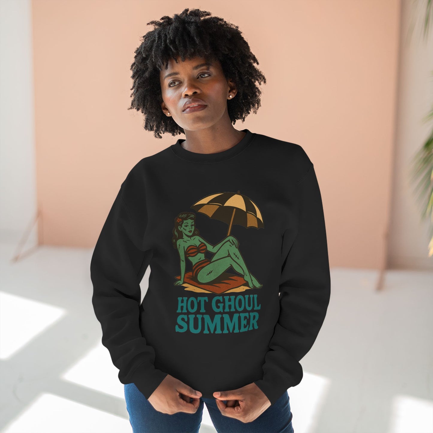 Hot Ghoul Summer — Unisex Crewneck Sweatshirt