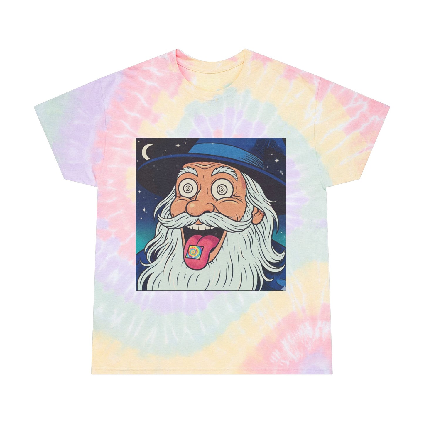 Cosmic wizard tie-dye - unisex tee