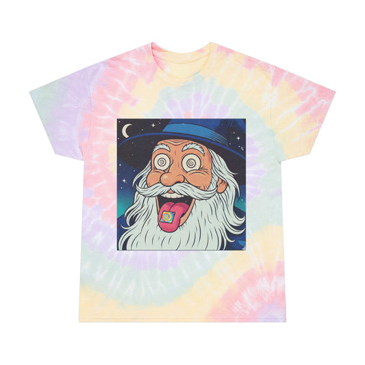 Cosmic wizard tie-dye - unisex tee