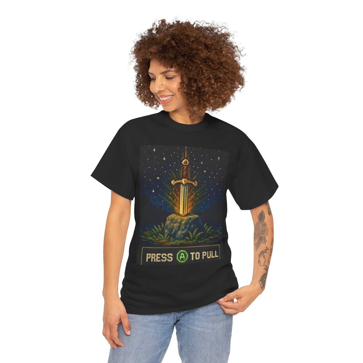 Sword in stone - unisex tee
