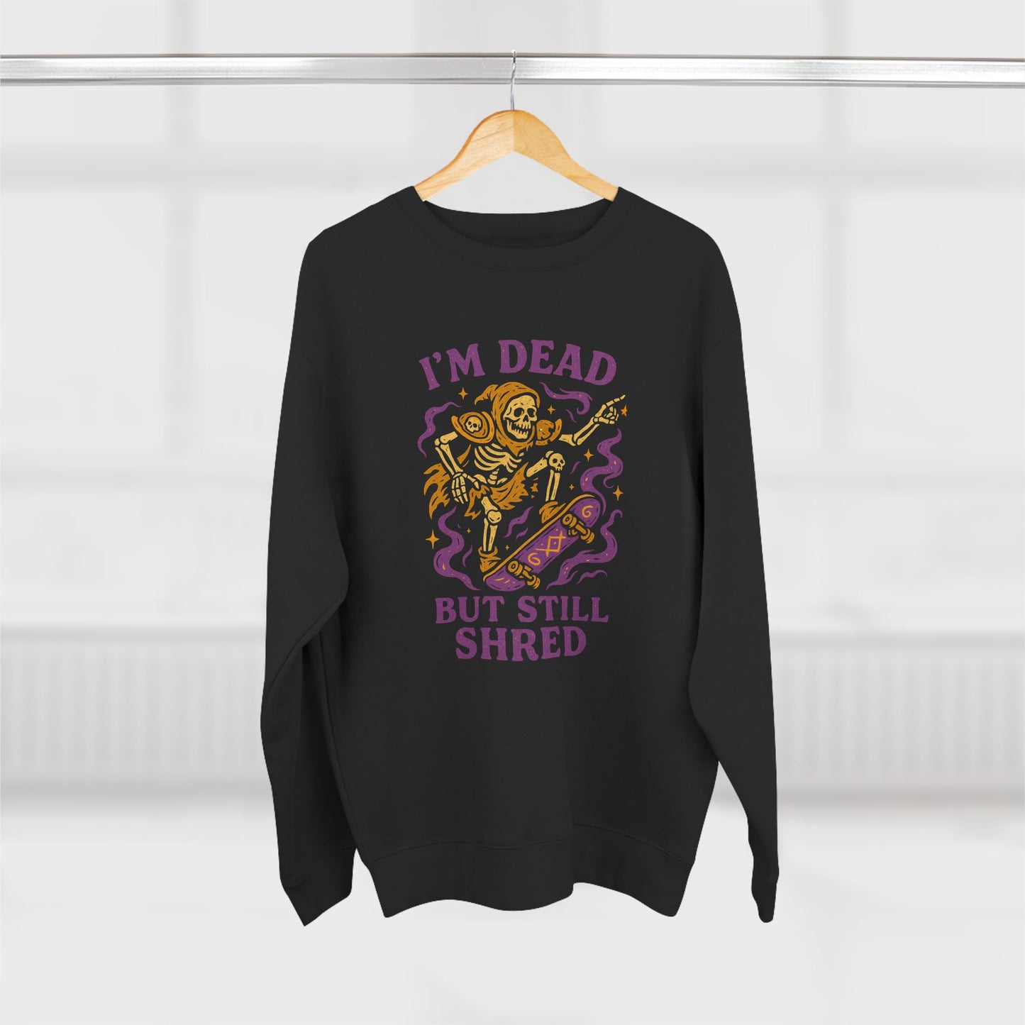 Dead shred - unisex crewneck sweatshirt