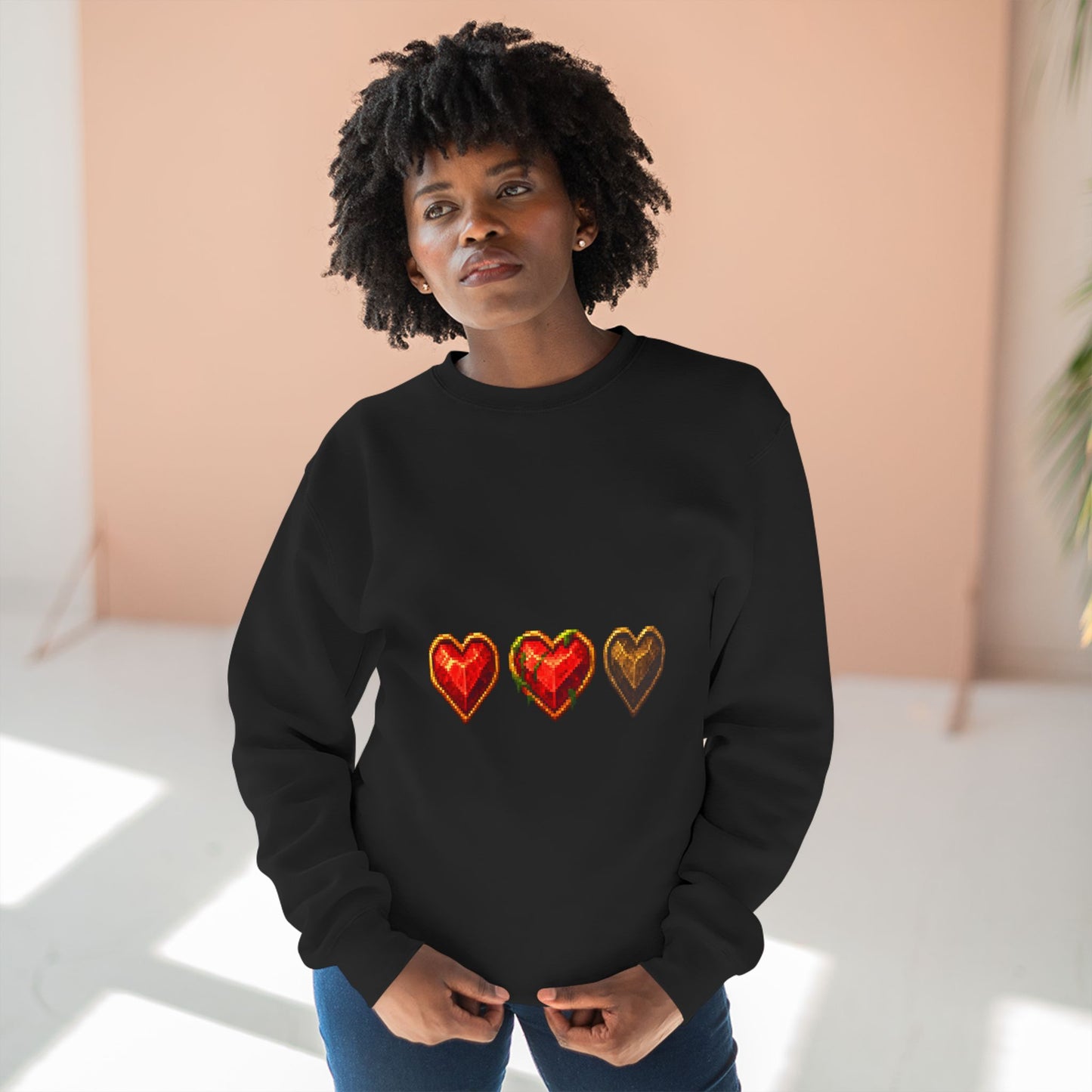 Dungeon hearts - unisex crewneck sweatshirt