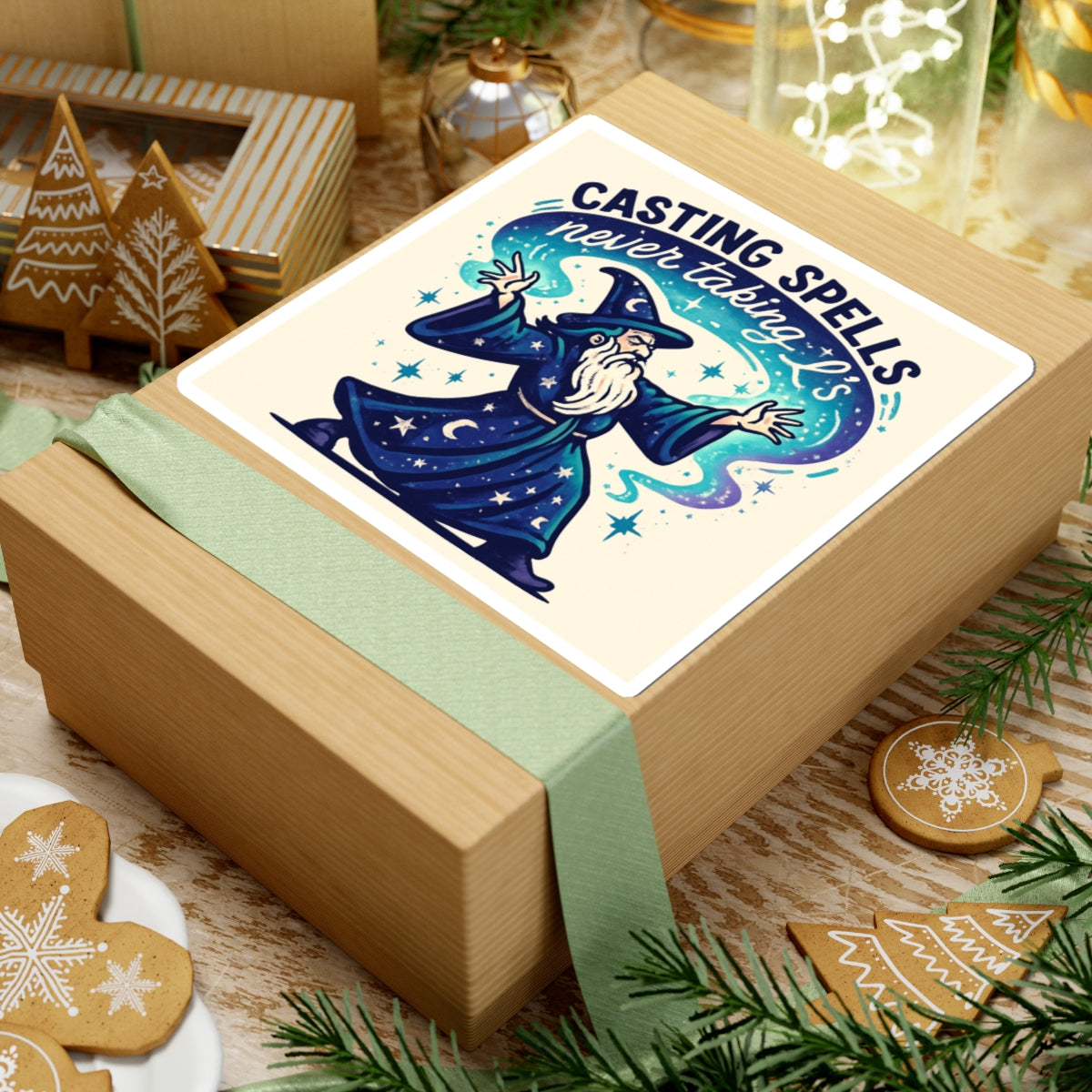 Casting Spells, Never Taking L’s – Kiss-Cut Sticker