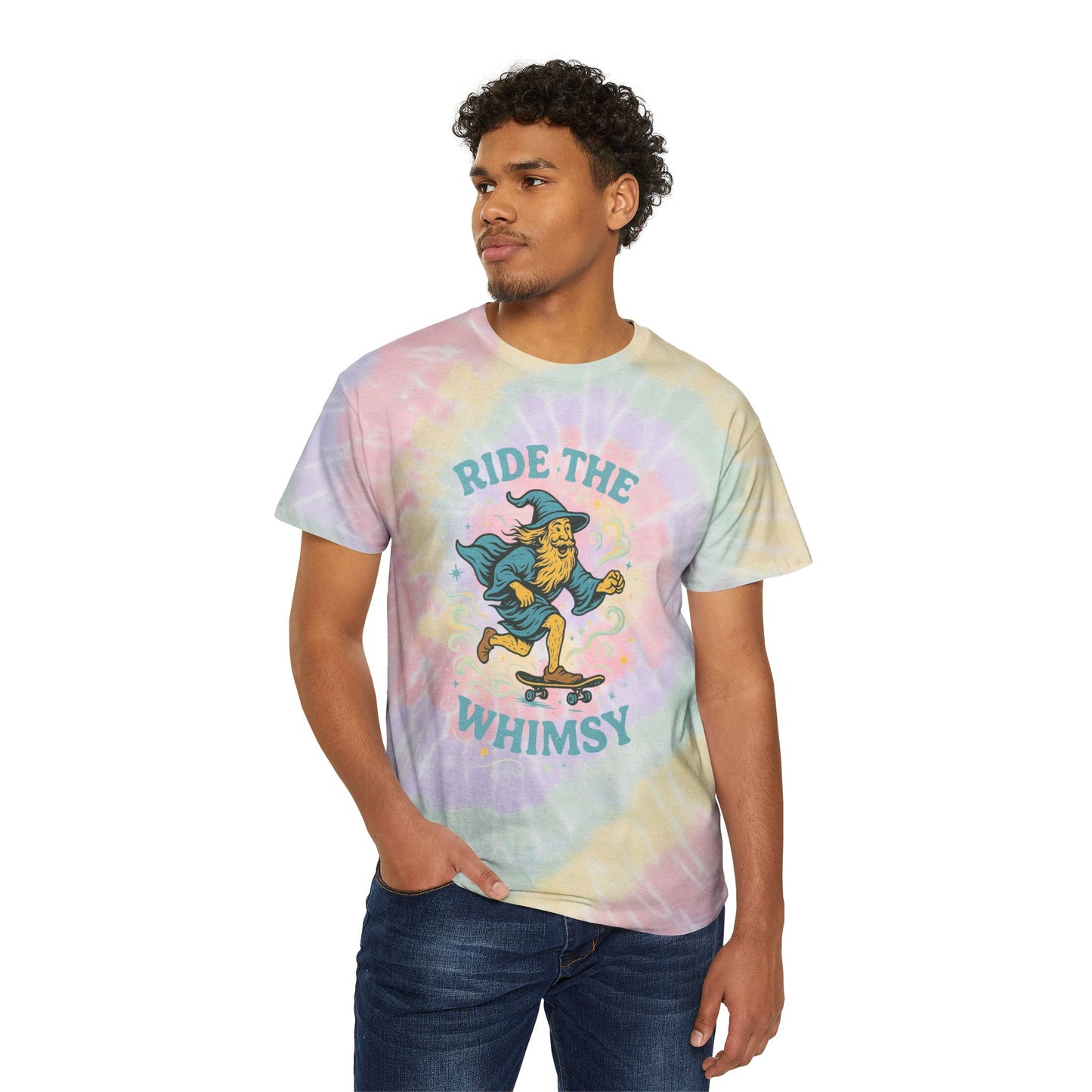 Ride the Whimsy tie-dye - unisex tee