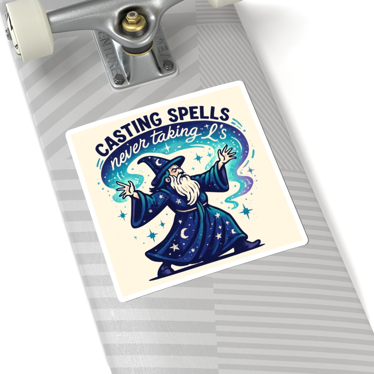 Casting Spells, Never Taking L’s – Kiss-Cut Sticker