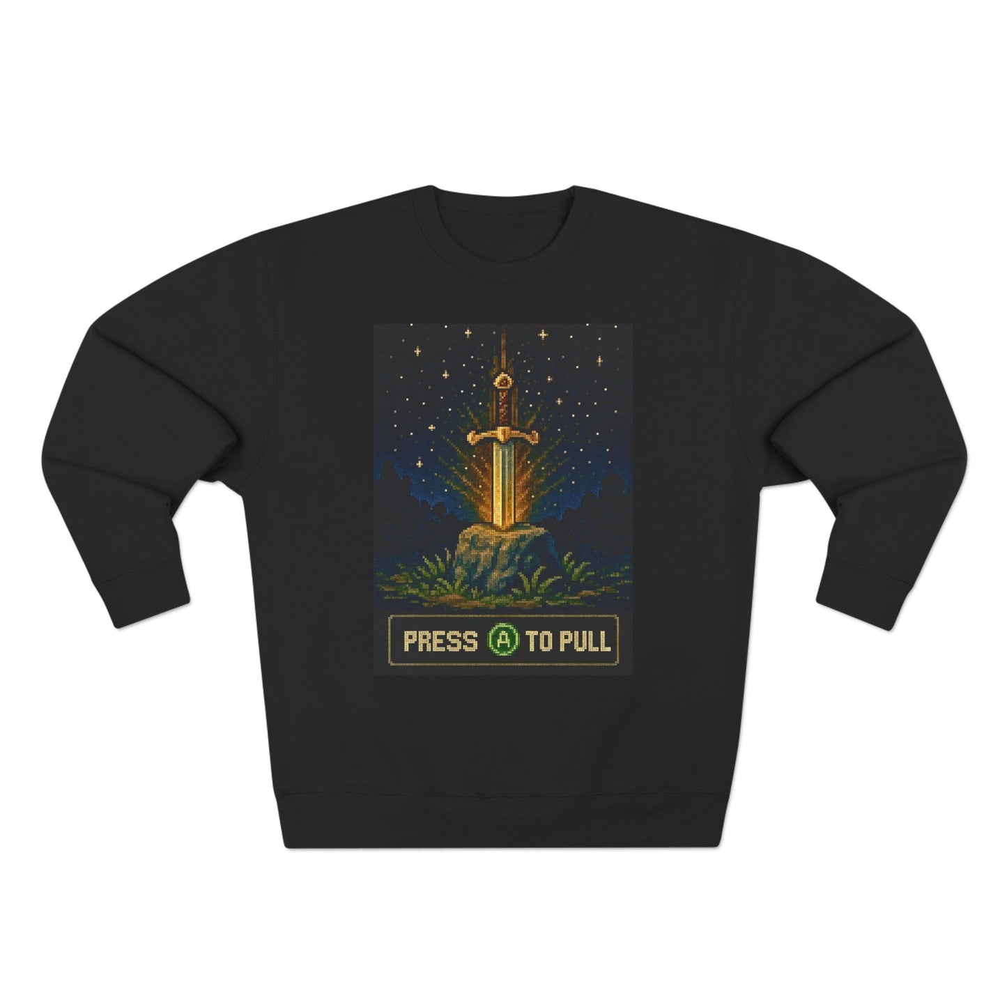 Sword in stone - unisex crewneck sweatshirt