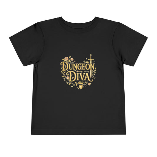 Dungeon Diva — Toddler Girl’s Tee