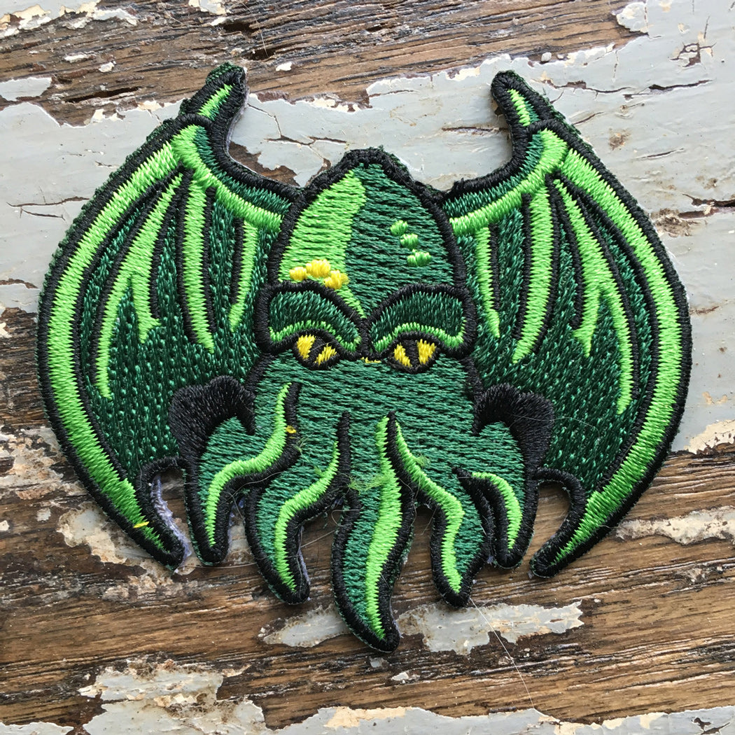 Cthulhu Embroidered Patch